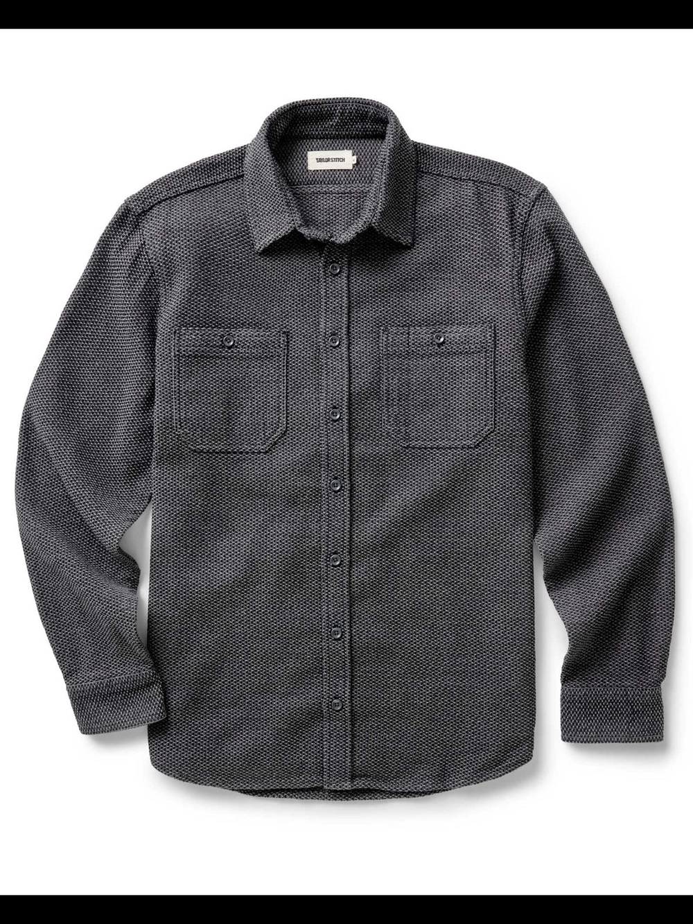 Taylor Stitch Utility Shirt Charcoal Sashiko M / 40 NWT